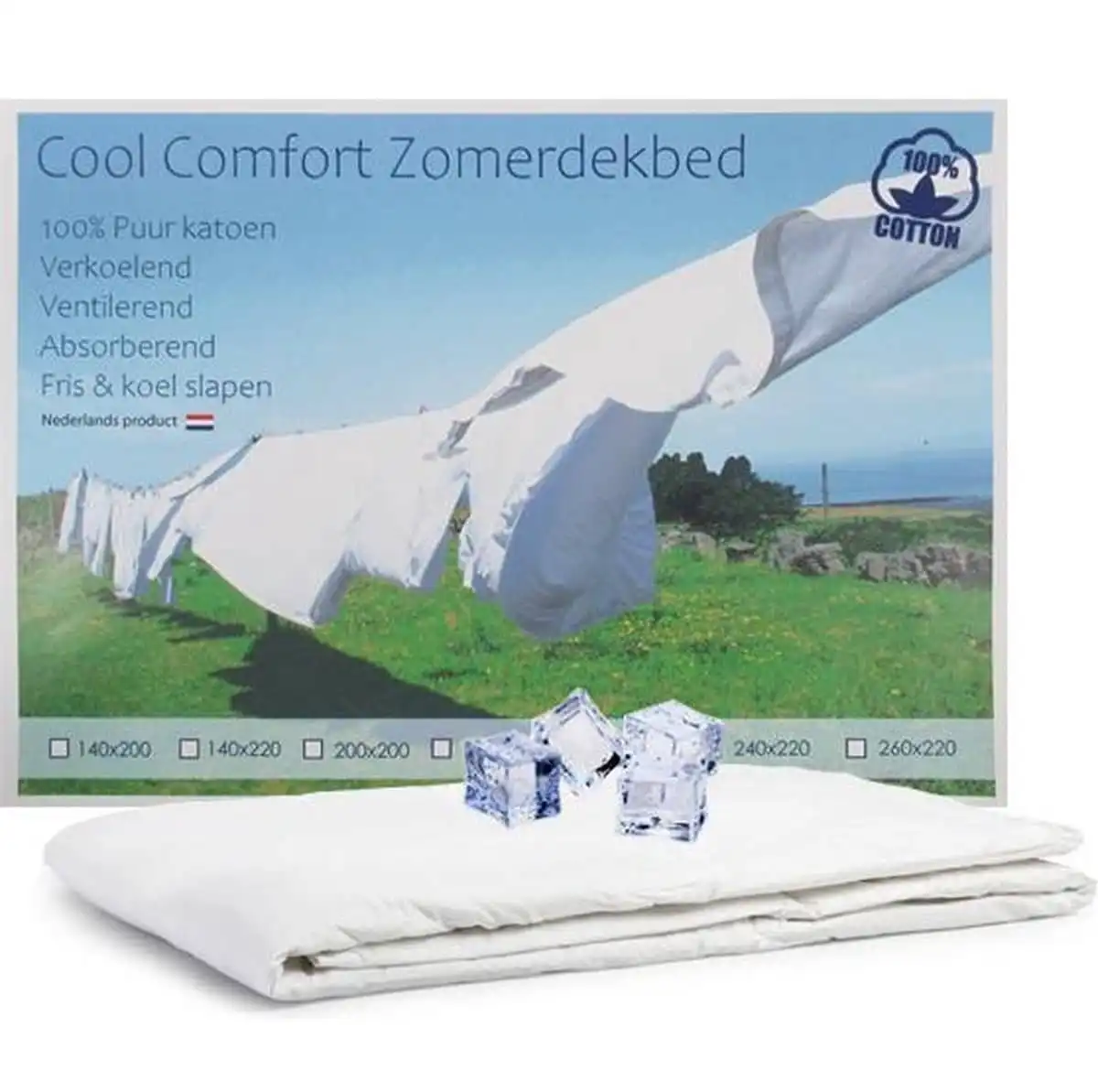 Cool Comfort Zomer Dekbed